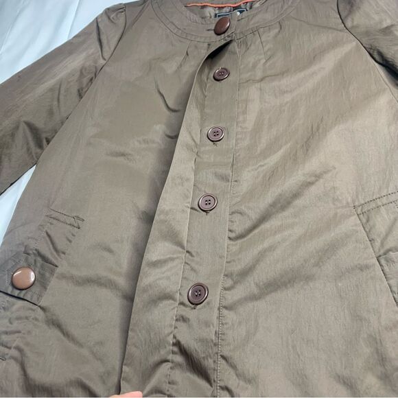 Forever 21 Collarless Jacket with Hidden Buttons - Picture 5 of 9